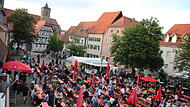 Der Anger bietet eine traumhafte Kulisse fürs Stadtfest.