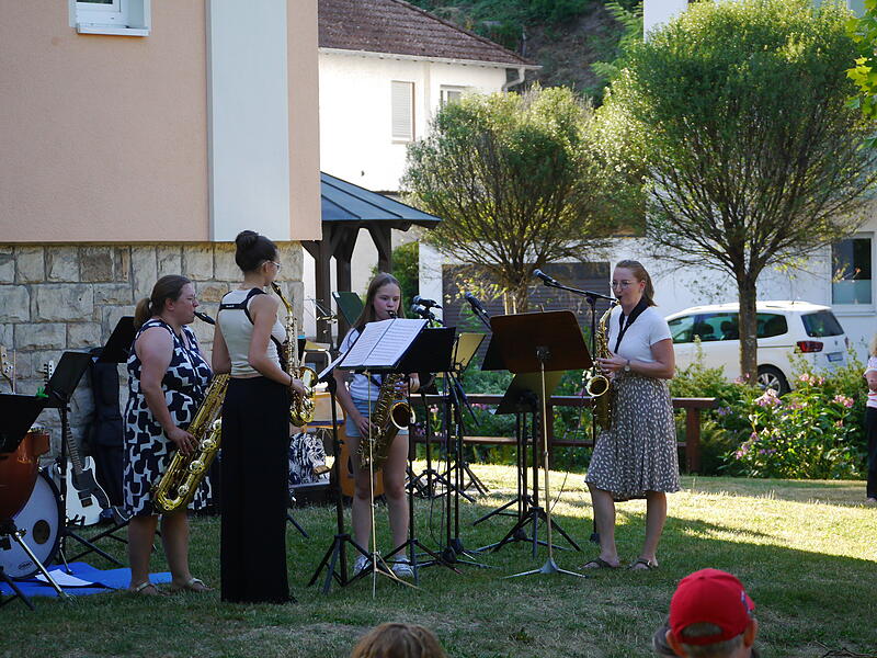 PicknickdeckenkonzertPicknickdeckenkonzert Musik an der Sinn in Bad Brückenau