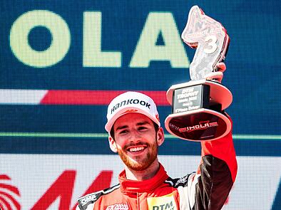 Moritz Löhner aus Forchheim kennt die Hitze im Rennwagen. Bei seinem DTM-Trophy-Rennen 2022 in Imola war es beinahe so heiß wie am vergangenen  Wochenende in Katar. Damals wurde er Dritter.Forchheim & Fränkische Schweiz