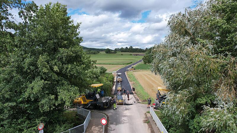 So sieht der neue Weg aus der Luft aus.Forchheim & Fränkische Schweiz