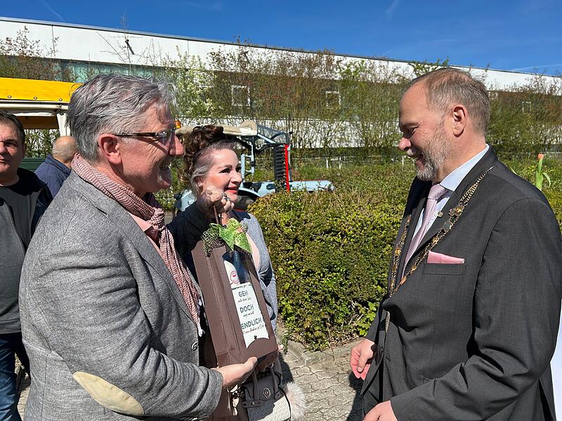 Verabschiedung von B&uuml;rgermeister Bernd Reisenweber in Ebersdorf bei Coburg