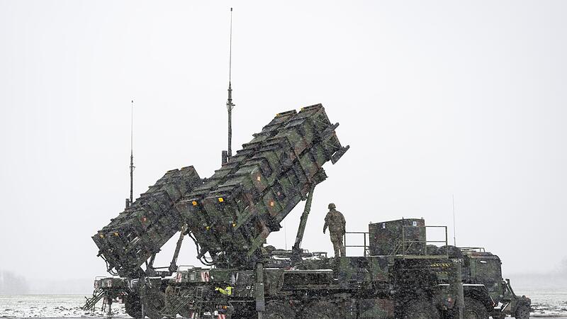 Deutschlands Flugabwehrsystem Patriot in Polen