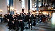Nach dem Tod von K&ouml;nig Harald - Gedenkgottesdienst