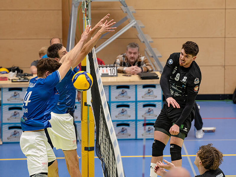 Georg Sch&auml;fer Halle, VC Eltmann vs. Blue Volleys Gotha