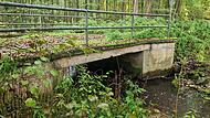 Die Br&uuml;cke zur Schmalzm&uuml;hle bei Frauenroth gilt als stark sanierungsbed&uuml;rftig.