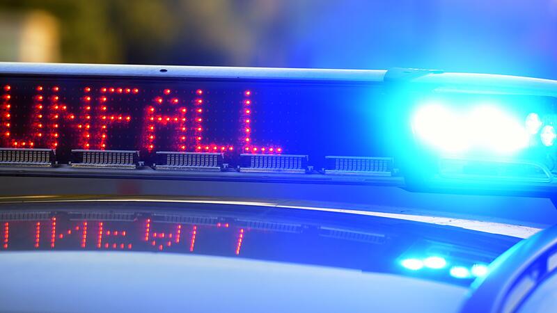 Polizeieinsatz nach Unfall