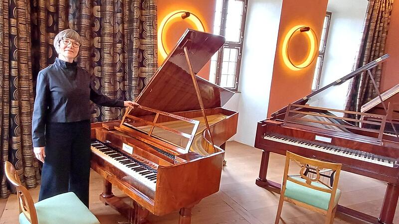 &bdquo;Schlossherrin&ldquo; Pia Praetorius m&ouml;chte klassische Musik f&uuml;r andere zug&auml;nglich machen.