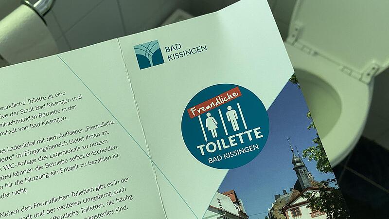 In einem st&auml;dtischen Flyer sind die &bdquo;Freundlichen Toiletten&ldquo; aufgelistet.