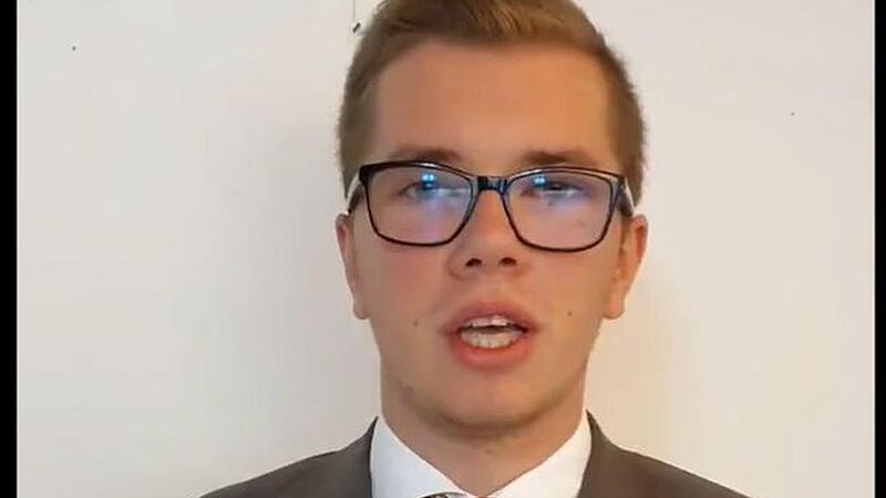 Daniel Halemba hat sich am Montag per Video auf dem Twitter-Profil seines Anwalts zu Wort gemeldet.