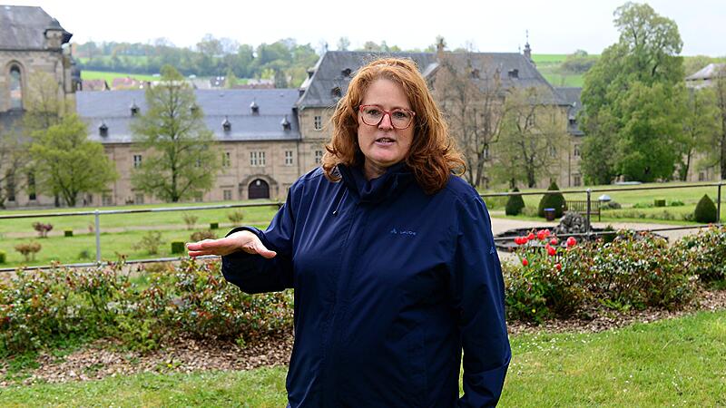 Als Einzelst&auml;ttenmanagerin der Kulturst&auml;tte Ebrach beim Landratsamt Bamberg kennt sich Dr. Rosa Karl bestens mit der Geschichte der Zisterzienser aus.