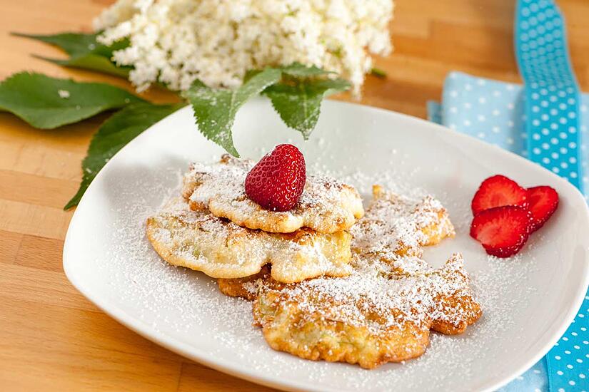 Holunderblüten-Pfannkuchen
