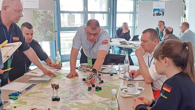 Diskussion über das angenommene Schadensgebiet Neustadt