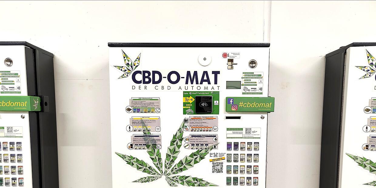 Nicht illegal Warum die CBDAutomaten in Bamberg und Strullendorf wieder aufgehängt werden