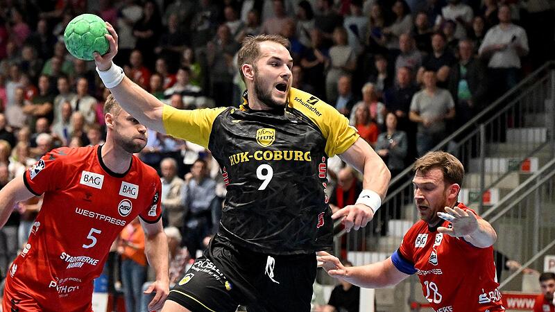 Bartlomiej Bis (hier gegen den ASV Hamm-Westfalen) ist der neue Kapitän des HSC Coburg.