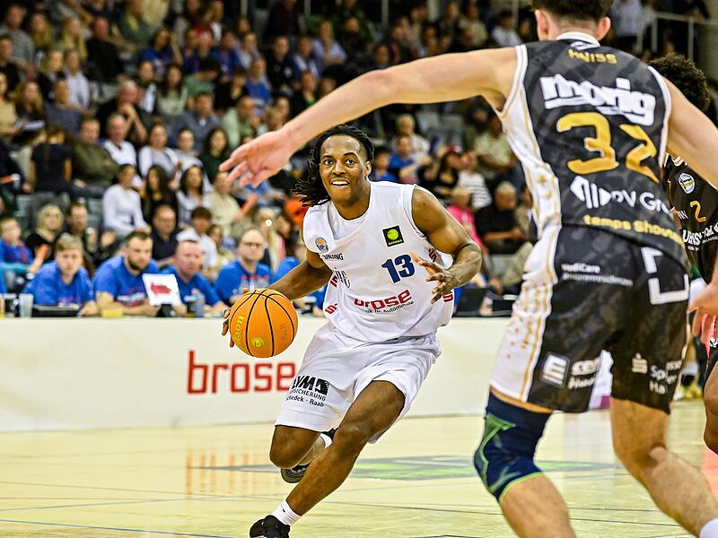 Darius Dawson hat bei Spiel 1 in Coburg mit 14 Punkten f&uuml;r den Erfolg des BBC gegen Neustadt gesorgt. Nun sieht er die Shooters  in heimischer Halle als besonders gef&auml;hrlich an.