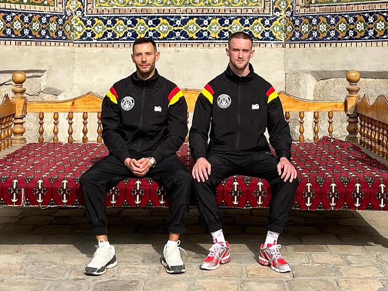 Unser Bild zeigt Adam Köpplin (links) und Nick Schander, die erfolgreich beim Amir-Temur-Cup teilnahmen.