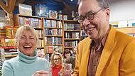 Christian Schmidt und die Autorin Sabine Weigand pr&auml;sentierten ihr neues Werk.