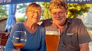 Christine und Thomas Eckert hören auf. Am 3. Oktober ist spätestens Schluss mit ihrem Biergarten am Schloss Wiesenthau.Forchheim & Fränkische Schweiz