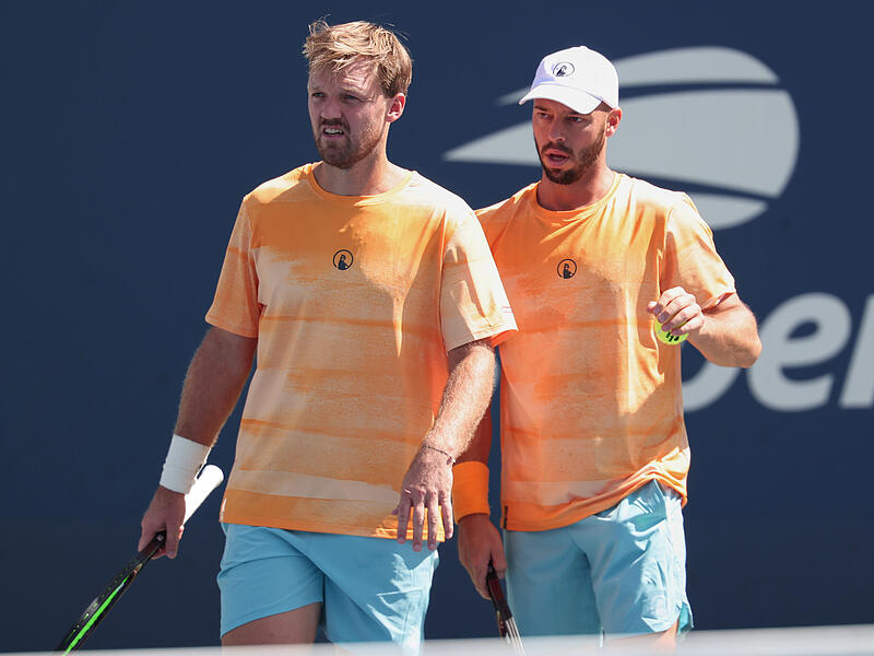 Als Nummer 6 der Setzliste starten Kevin Krawietz (l.) und Tim P&uuml;tz in die US Open 2026.