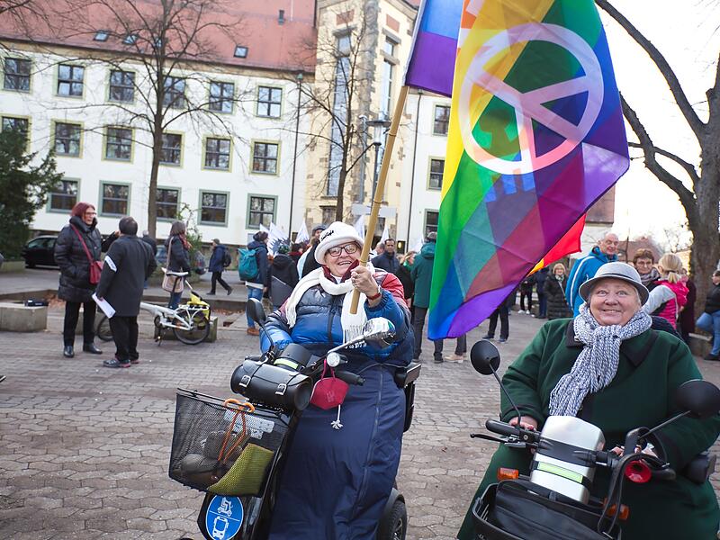 Demo f&uuml;r Demokratie in ForchheimDemo f&uuml;r Demokratie in Forchheim