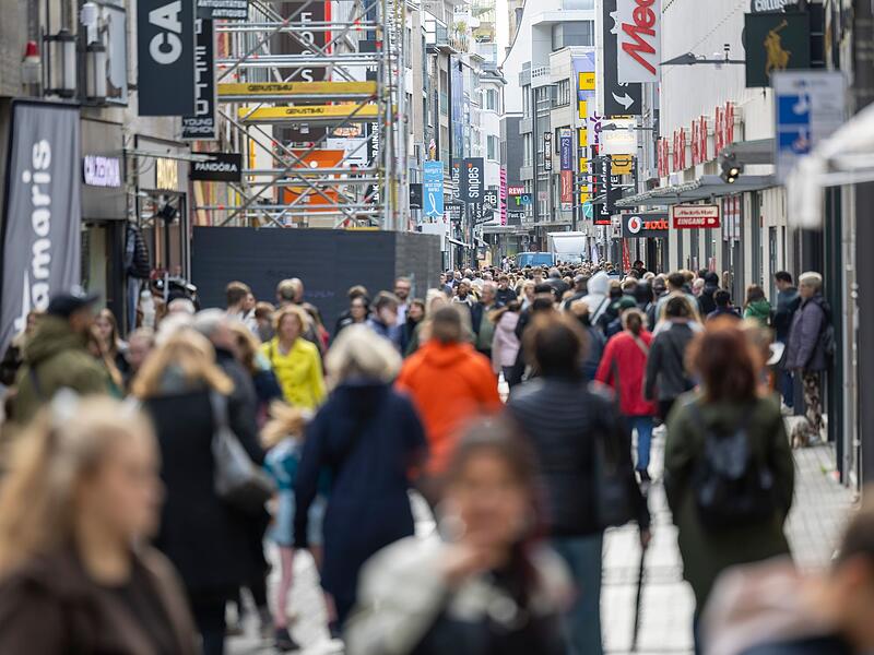 Innenstadt K&ouml;ln - Fu&szlig;g&auml;ngerzone