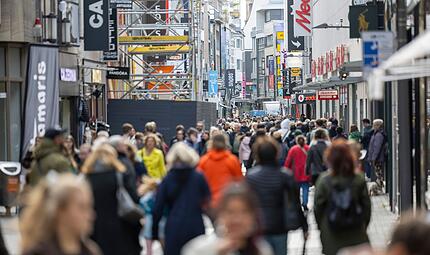 Innenstadt K&ouml;ln - Fu&szlig;g&auml;ngerzone