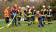 Die Feuerwehr Bad Br&uuml;ckenau hat sich bei einem eint&auml;gigen Seminar fit gemacht um Vegetationsbr&auml;nde   bek&auml;mpfen zu k&ouml;nnen.