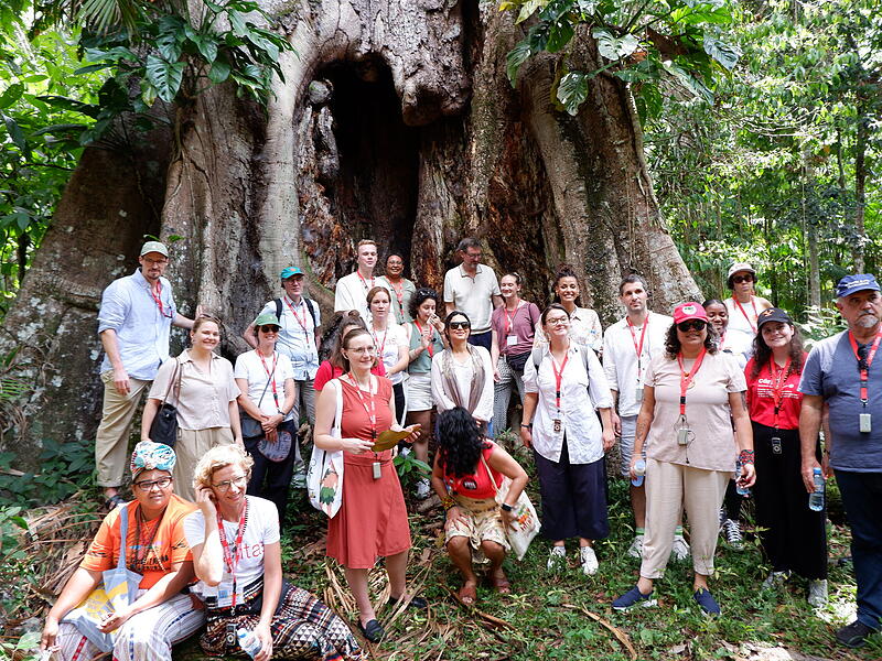 COP30 Lisa Badum machte sich einen Eindruck vom Leben im brasilianischen Regenwald.