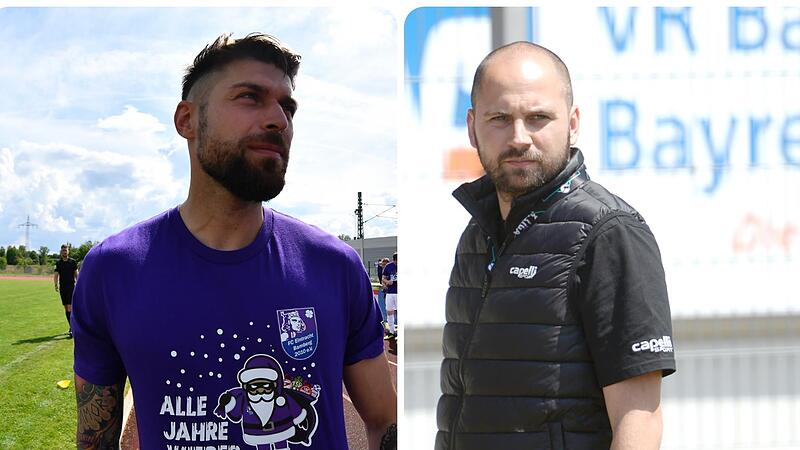 Tobias Ulbricht (li.) und Jörg Schmalfuß sind zwei prominente Neuzugänge, die die SG Eltmann für sich gewonnen hat. Wie oft die beiden auf dem Platz stehen werden, bleibt allerdings abzuwarten.