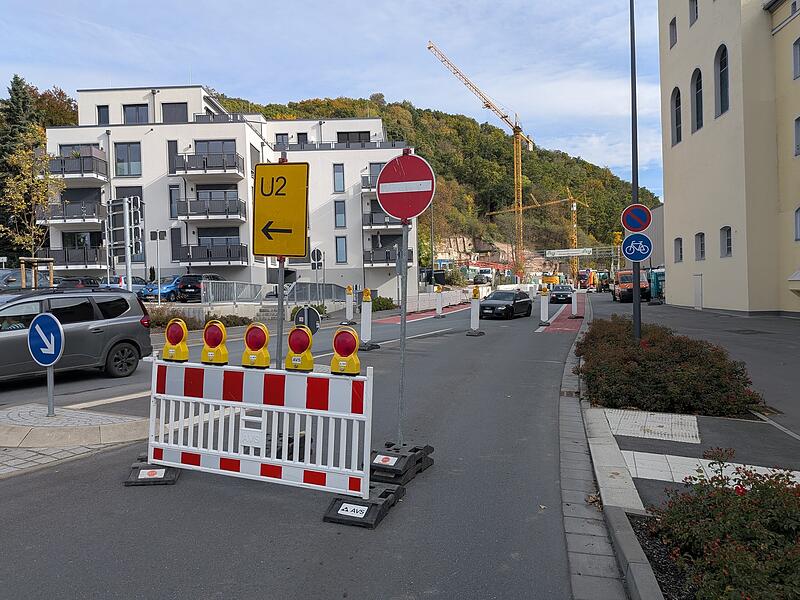 Stadtauswärts ist an der Hofer Straße nicht mehr: Wer von der B289 kommt, kann aber nach Kulmbach rein.