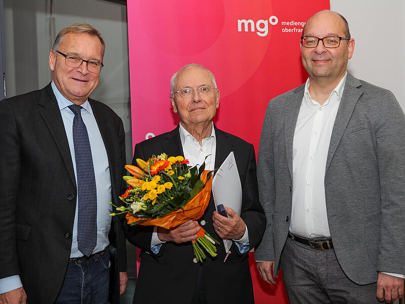 Prof. Gunther Pohl hat die Bürgernadel in der Kategorie „Klassik“ erhalten.