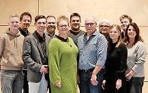 Unser Foto zeigt die Kandidaten der OGL-Liste.