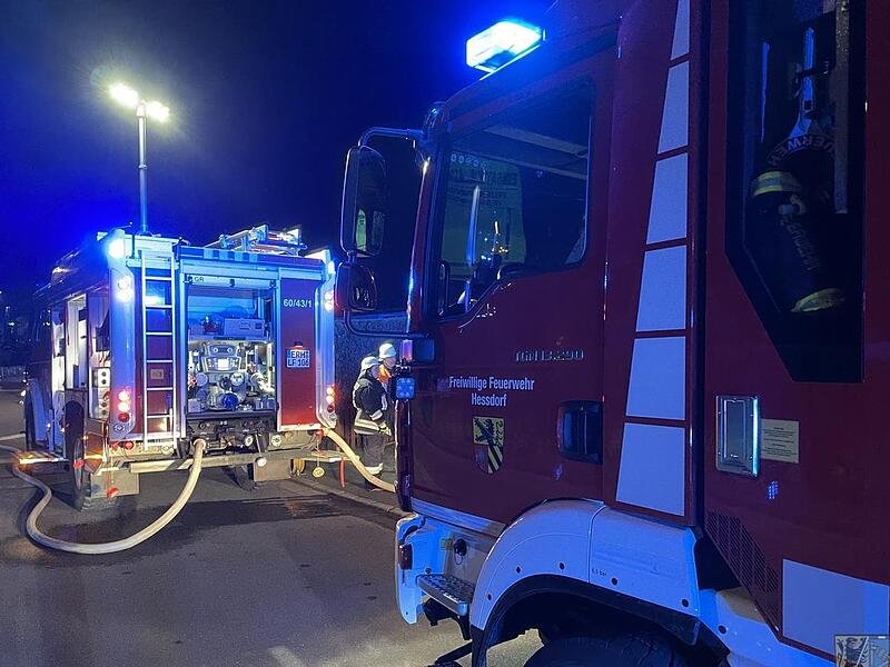 Brandgeruch im Heizungskeller sorgt für einen Feuerwehreinsatz in Großenseebach.