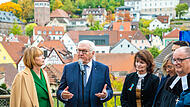 Bundespr&auml;sident Steinmeier in Kulmbach