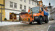Kampf gegen Glatteis, Schnee und Eisregen in Coburg