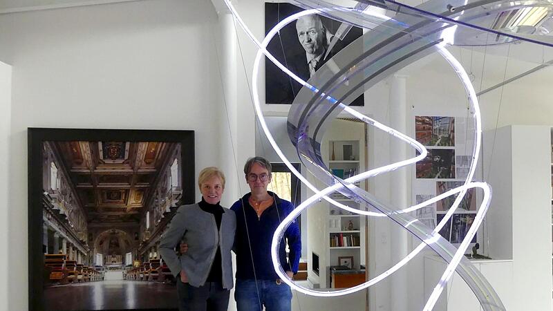 Susanne und Claus Rottenbacher sind bundesweit bekannte K&uuml;nstler &ndash; und wohnen inzwischen in Trebgast.