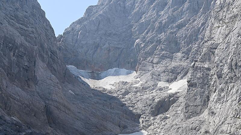 Entwicklung der verbleibenden deutschen Gletscher