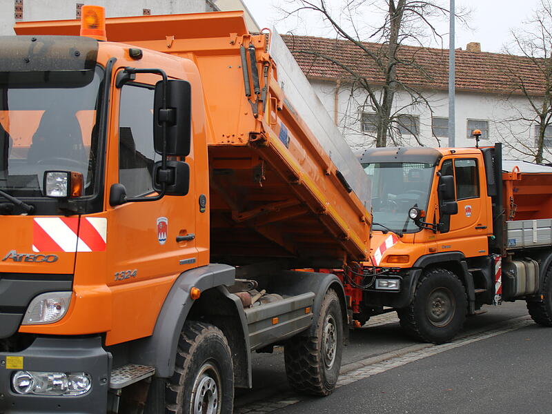 Fahrzeuge f&uuml;r den Bauhof Oberthulba
