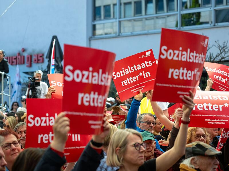 Tausende wollen in N&uuml;rnberg gegen Reformen demonstrieren