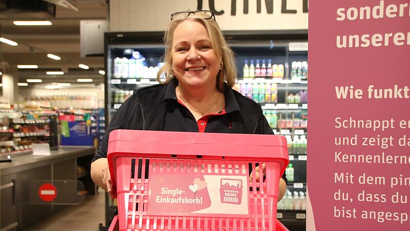 Heike Anderlik hat im M&auml;rz 2025 als selbstst&auml;ndigen Kauffrau den Rewe-Markt am Max-B&ouml;hme-Ring er&ouml;ffnet.
