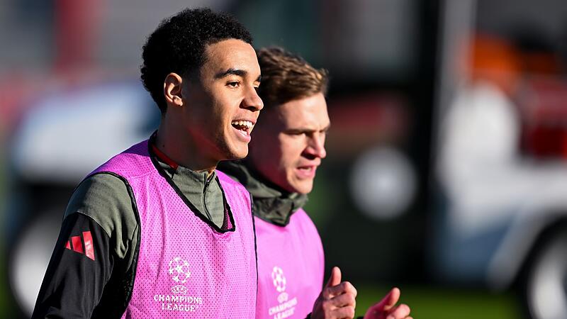Jamal Musiala und Joshua Kimmich Jamal Musiala und Joshua Kimmich