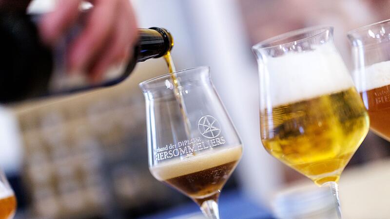 Pressekonferenz vor der Weltmeisterschaft der Bier-Sommeliers
