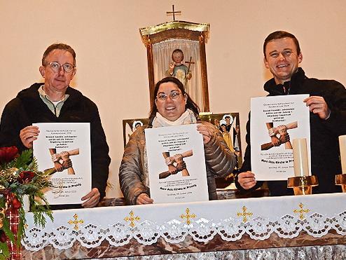 Unser Bild zeigt das Initiatoren- und Organisationsteam mit Mathias Beetz, Dorothea Weigelt-Heyder und B&uuml;rgermeister Stefan Heinlein.