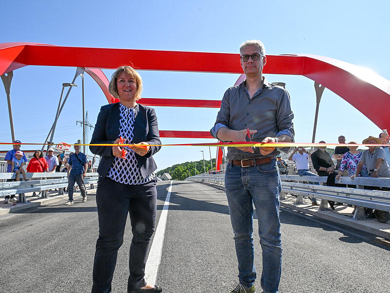 Piastenbrücke Forchheim EröffnungEröffnung Piastenbrücke