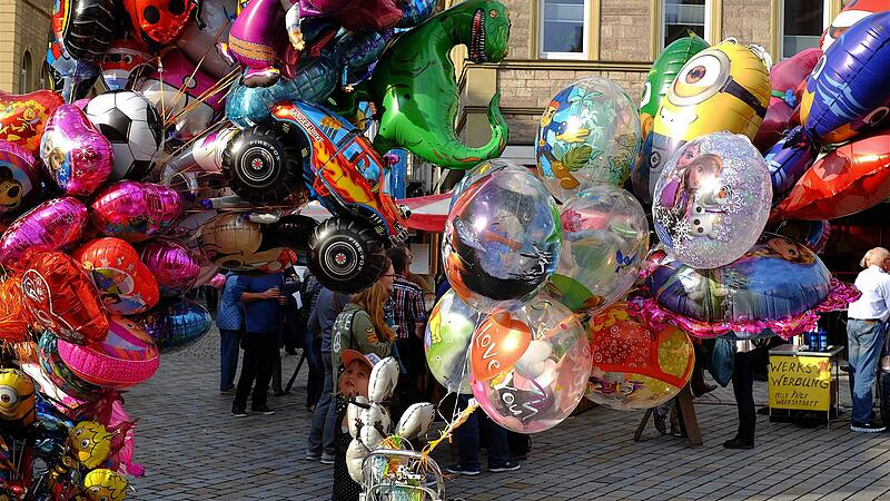 Auch f&uuml;r die Kleinen ist beim Michaelsmarkt in Hammelburg etwas geboten.
