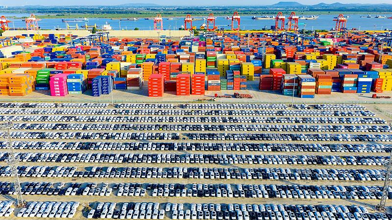 Frachtdock in Nanjing Frachtdock in Nanjing