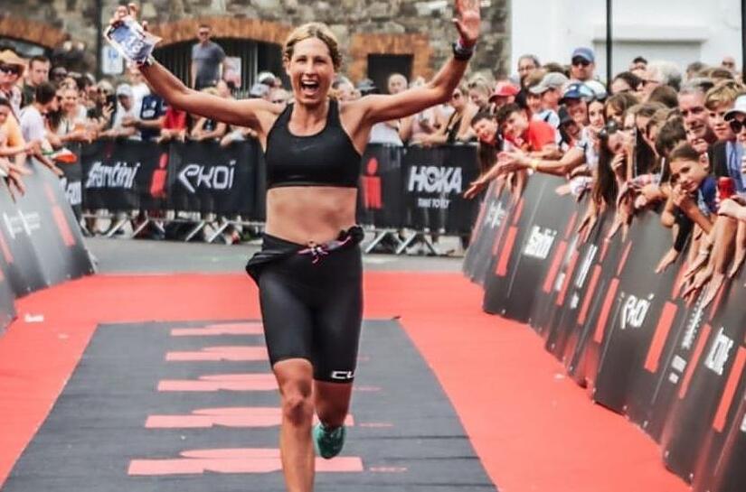 Margrit Elfers von B&ouml;hnlein-Sports Bamberg belegte beim Ironman in Irland den siebten Rang im Feld der Profi-Frauen und hofft noch auf eine Qualifikation f&uuml;r die Ironman-WM im Oktober auf Hawaii.