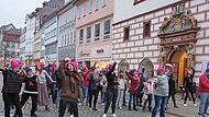 One Billion Rising - Aktion in Coburg