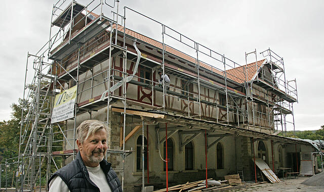 Bahnhof im Staatsbad Brückenau: Sanierung