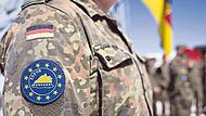 Beim Eufor-Einsatz auf dem Balkan ist militärische Zusammenarbeit der Europäer bereits Praxis. Beim Eufor-Einsatz auf dem Balkan ist militärische Zusammenarbeit der Europäer bereits Praxis.